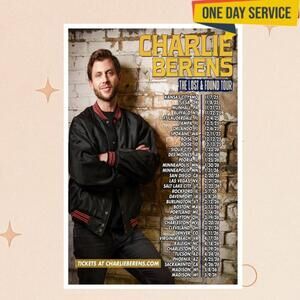 Charlie Berens Tour 2026 Poster
